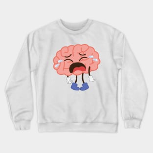 Doodle Brain Expression Crewneck Sweatshirt